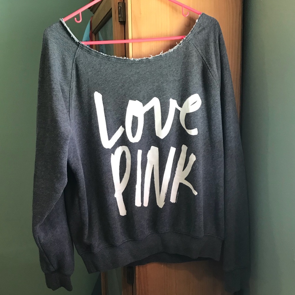 PINK slouchy sweater